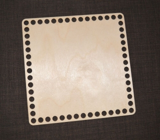 Dno na košík - čtverec 30 cm