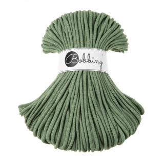Bobbiny šňůry premium 5mm - Eucalyptus Green